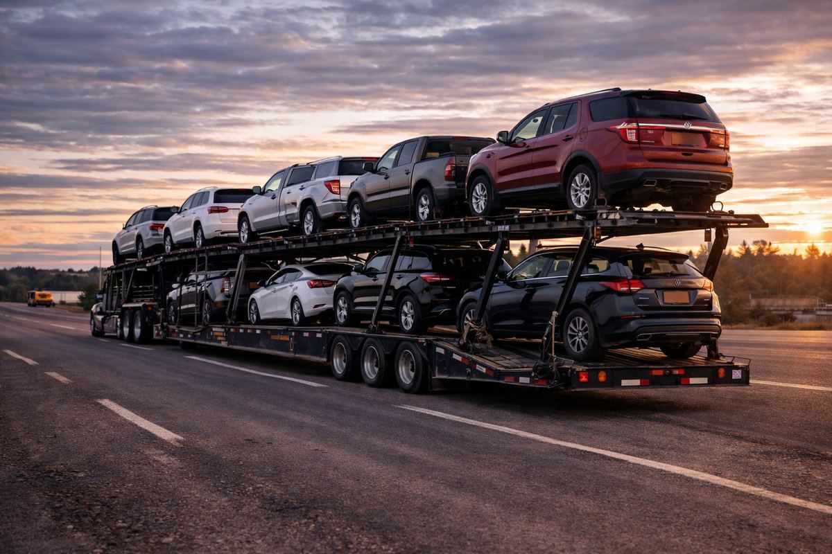 Vehicle transport along the Ontario corridor