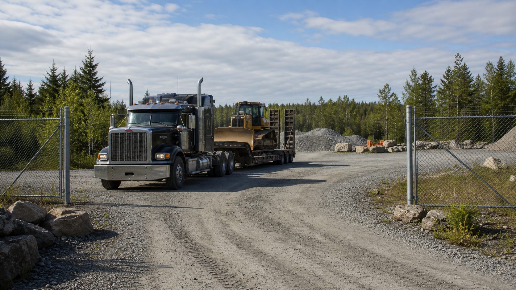 Dimensions and weight shape the whole review for equipment hauling transport planning.